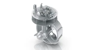 The new thruster model range AT 90 from ZF can be adapted to a wide range of professional vessel types - tugs, ferries, large jack-up vessels, research vessels and many more. (Image: ZF)
