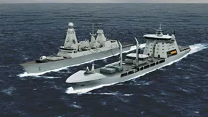 New Tide-class & Type 45 Destroyer: Artist's impression credit MOD