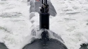 Sea Trial SSN 783: Photo credit HII