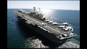 USS Tripoli: Artist's image courtesy of USN