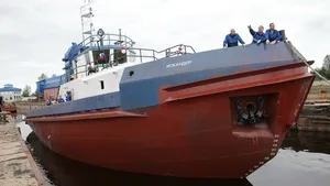 Tugboat 'Iskander'. Photo credit Laysky Shipyard