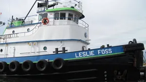 Tugboat Leslie Foss: Photo credit Marcon International