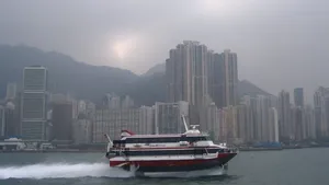 Hi-speed Ferry Hits Beacon: 26 Injured