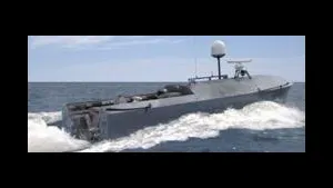 Unmanned CUSV Patrol Boat: Photo credit Textron Systems