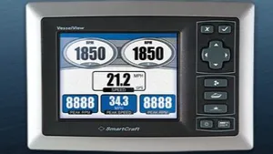 A VesselView Display: Image credit Mercury Marine