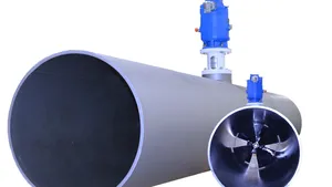 The WESMAR Bow Thruster was delivered with the thruster mounted in a 12-foot-long fiberglass tube making it easier for the shipyard to install. WESMAR’s dual prop counter rotation design produces up to 40% more thrust allowing for the use of a smaller diameter tunnel. The narrower tube is typically an advantage to work boats where space saving is often critical.