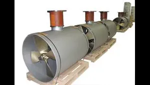 Six of WESMAR’s 180KW AC V2-34 (250) HP) Bow Thruster systems lined up for shipment were shipped for installation on Australian Ropax vessels to help maneuver around pilings and docks.
