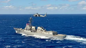 USS William P. Lawrence: Photo credit HII