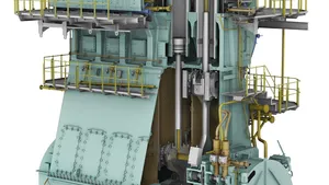 WinGD has updated its popular X72DF dual-fuel engine platform with an offer of four versions; X72DF-1.1, X72DF-1.2, X72DF-2.1 & X72DF-2.2. Photo: WinGD