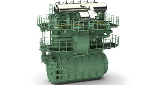 WinGD's X92DF engine. Image: WinGD