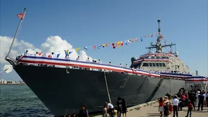 'USS Fort Worth Commissioning: Photo credit Lockheed Martin