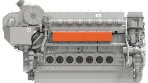 The new Wärtsilä 25 medium-speed 4-stroke engine, this latest addition to Wärtsilä’s engine portfolio, is designed to accelerate and support the maritime sector’s efforts in achieving decarbonized operations. (Image: Wärtsilä Corporation)