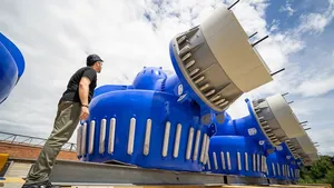 Each of the Wärtsilä thrusters for Sleipnir is rated for 5.5 MW power. (Photo:  Wärtsilä)