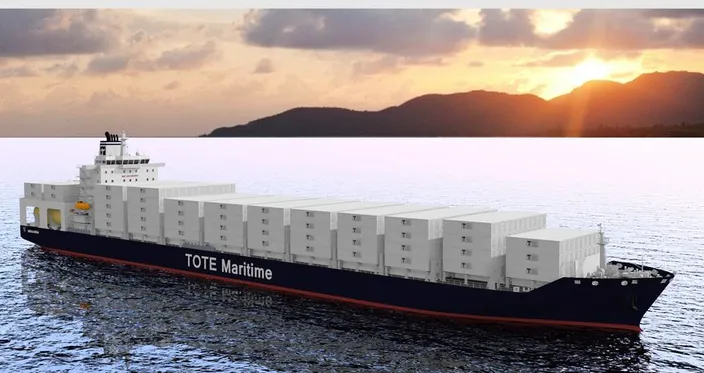 NASSCO, TOTE: Historic Deal to Build World's First LNG Powered Containership