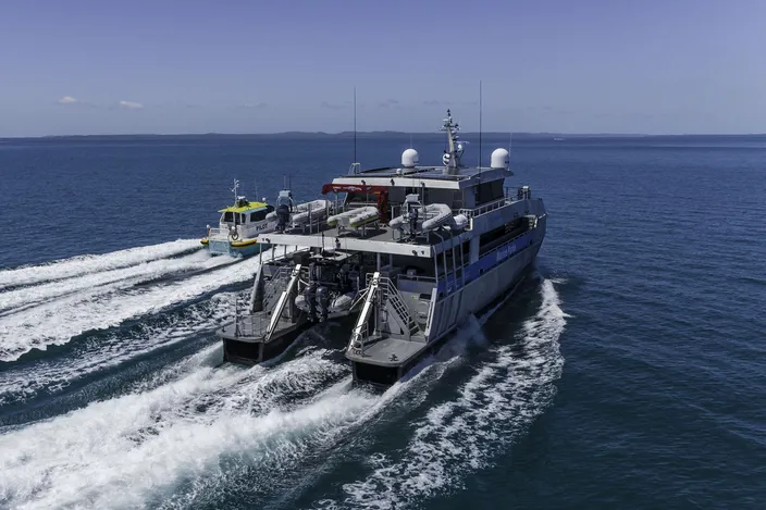 Next-gen Patrol Boat Designed to Help Protect the Great Barrier Reef