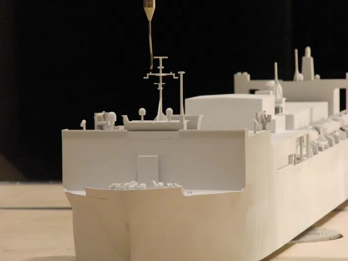USNS Mercy (T-AH-19) Anemometer Positioning Evaluation (APE) Testing Completed