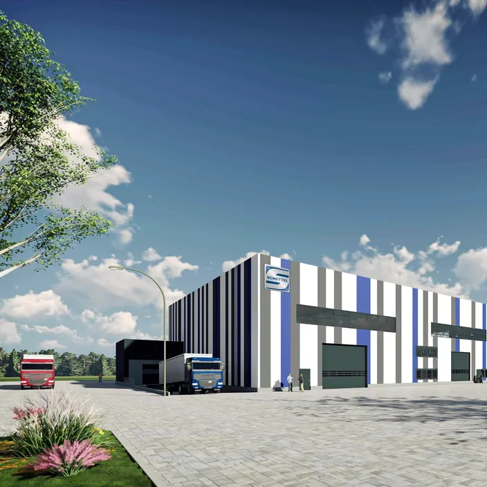 Schottel Building New Logistics Center in Dörth, Germany