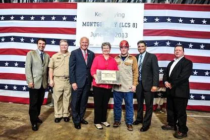 Austal Celebrates Keel Laying for U.S. Navy LCS
