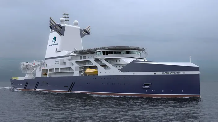 Rolls-Royce Develops OSV for Island Offshore