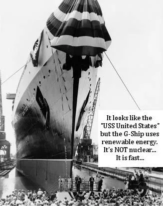 G-Ship Renewable Energy Propulsion at 25 Knots