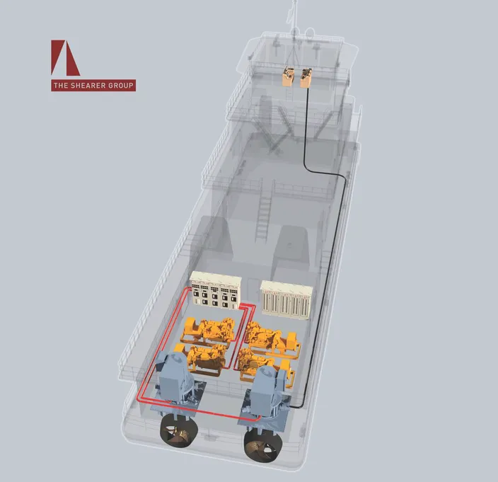 Inland Workboats Have Much to Gain from Diesel Electric Propulsion