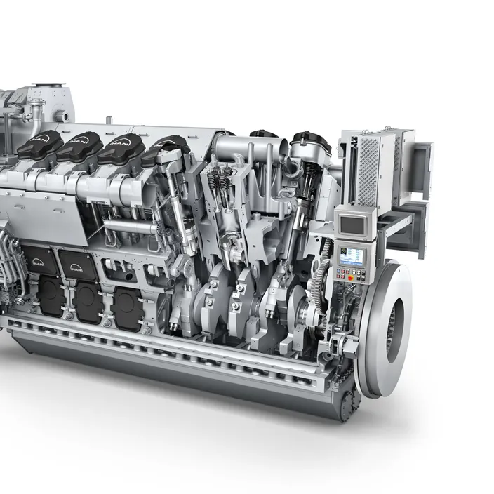 MAN 32/44CR engine (Image: MAN Diesel & Turbo)