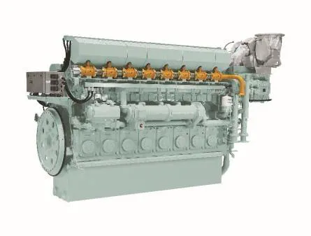 8EY26LDF Dual Fuel Marine Engine. Photo: Yanmar