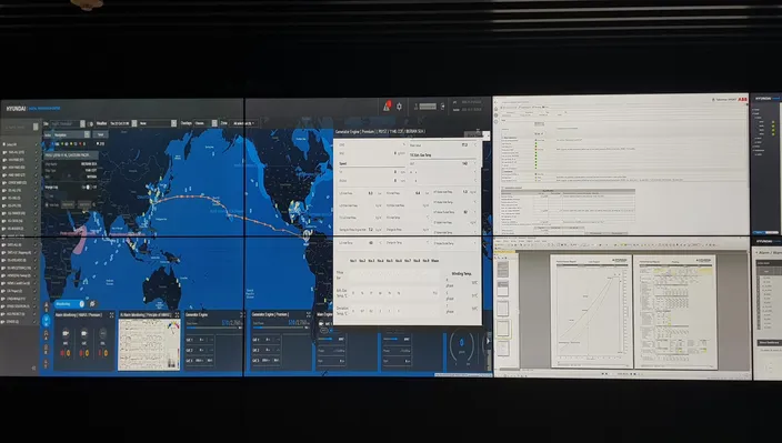 ABB Ability Tekomar XPERT integrated in the monitoring systems (ISS/DATS) to monitor and analyze engine performance (Image: ABB)