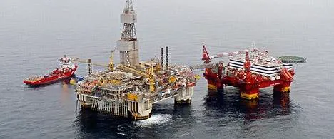 Accommodation Rig & Njord A Platform: Photo credit Statoil