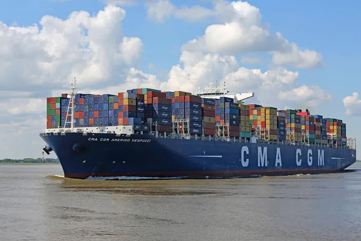 CMA CGM is among the shiping companies investing in methanol powered ships (© Kara / Adobe Stock)