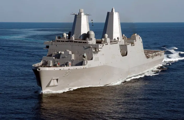 USS Anchorage: Photo credit USN