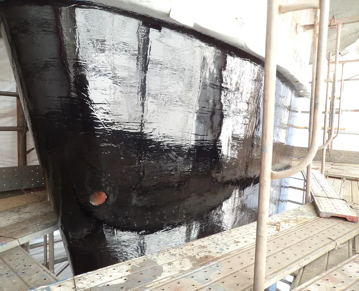 Application completed (Photo: Belzona)
