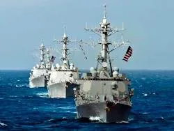 Arleigh Burke Class Destroyers: Photo credit USN