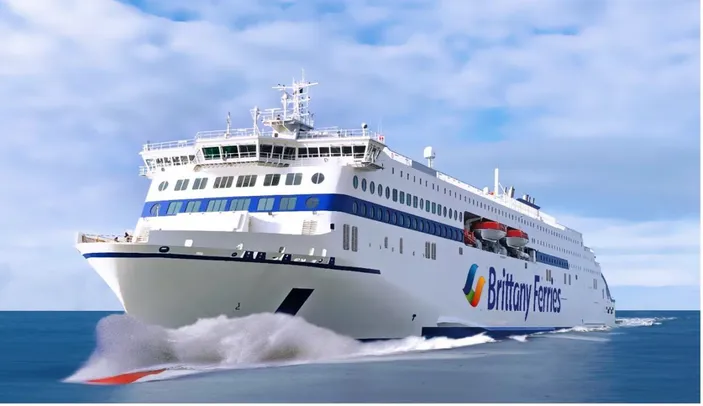 Artist rendering of Brittany Ferries' newbuild ferries (Image: Brittany Ferries)