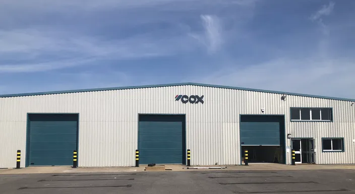New assembly facility at Shoreham Airport (Photo: Cox Powertrain)