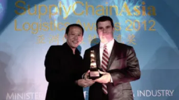 Award presentation: Photo credit SCA