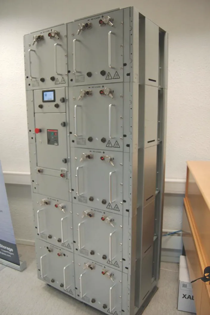 The battery - the Sherman tank of batteries: a PBES energy storage system (Photo: PBES)