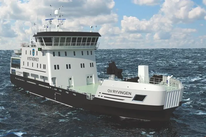 Battery-powered Coast Guard: the OV Ryvingen, a Rolls-Royce client reference (Image: Rolls-Royce)