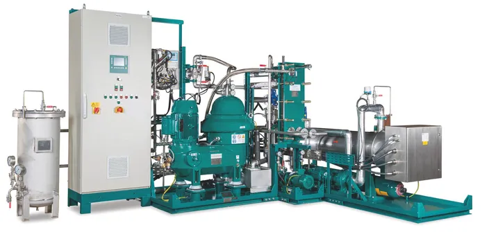 The BilgeMaster-E reduces to a minimum the residual oil content of the bilge water pumped overboard (Image: GEA)