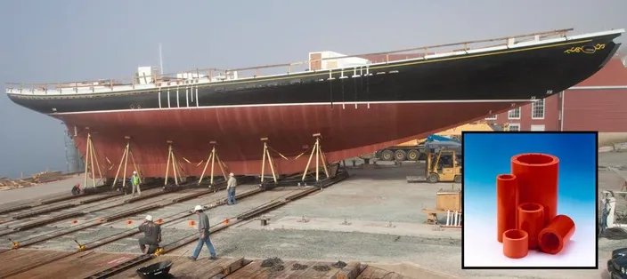 Bluenose ll: Photo credit Thordon Bearings Inc.
