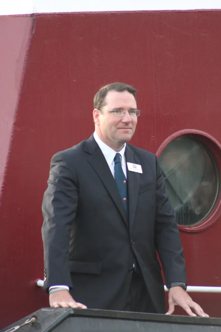 (Buckley McAllister, president, McAllister Towing. Photo: Greg Trauthwein)
