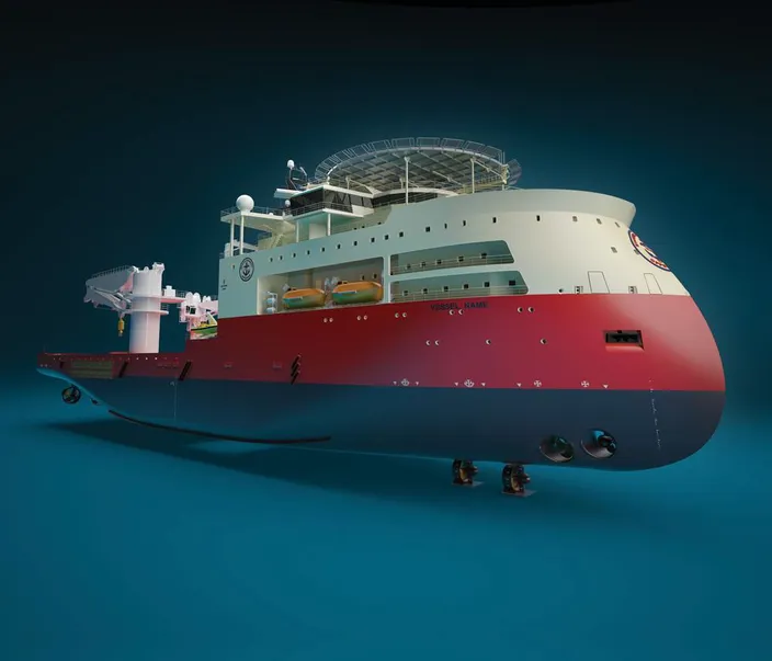 “The idea is to build the prototype here in Norway and then to copy that in the United States yard.” The first SX 165 will slide the slip in Louisiana “by Christmas 2015” despite changes to the beam and length decided late in development.  Tore Ulstein, Deputy Chief Executive