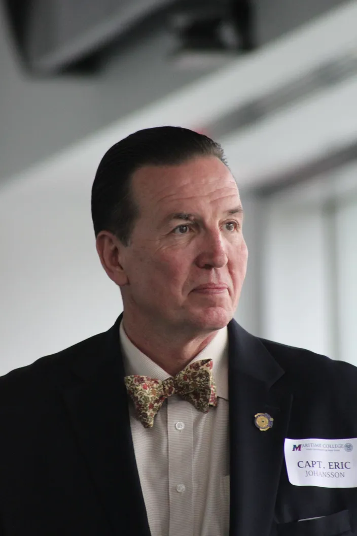 Captain Eric Johansson, Vice Chairman, Professional Education & Training Department, SUNY Maritime, has brought the industry together annually for 15 years for the Towing Industry Forum. (Photo: Greg Trauthwein)