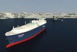 LNG Carrier for Sovcomflot: Image courtesy of STX Korea