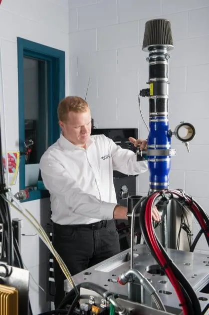 CXO300 development (Photo: Cox Powertrain)