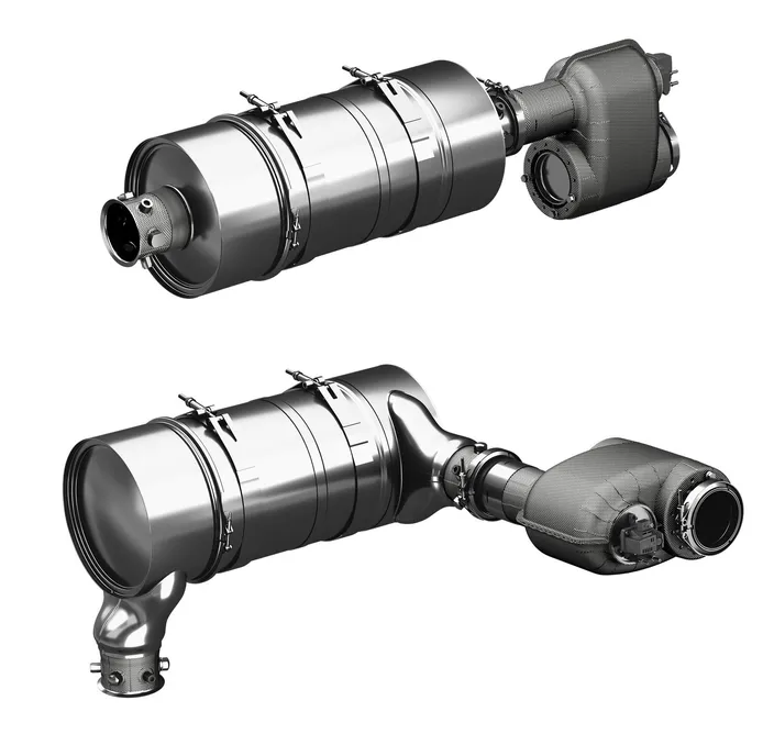 Two MAN D2862 LE469 field trial engines rated for 1,029 kW (1,400 hp) at 2,100 rpm, including a modular exhaust gas aftertreatment system. These were successfully used in the pilot boat Luna at the Port of Rotterdam.