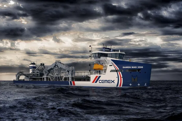 The new Damen dredger featuring Wärtsilä propulsion equipment will be one of the most environmentally sustainable vessels of its type. (Image: Wärtsilä)