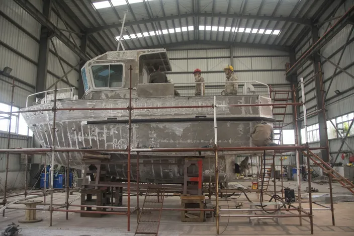 The yard has delivered a number of smaller aluminum vessels and has plans for a 40-meter crew boat.