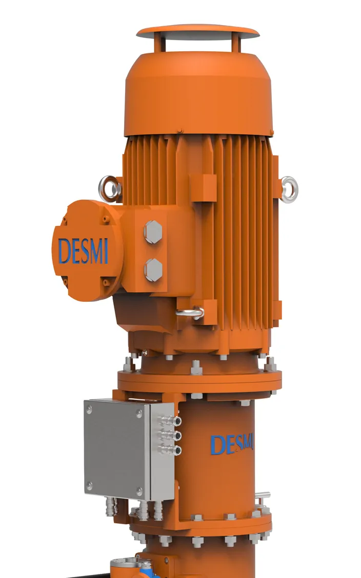 The DesFuel Deepwell Pump. Image courtesy Desmi