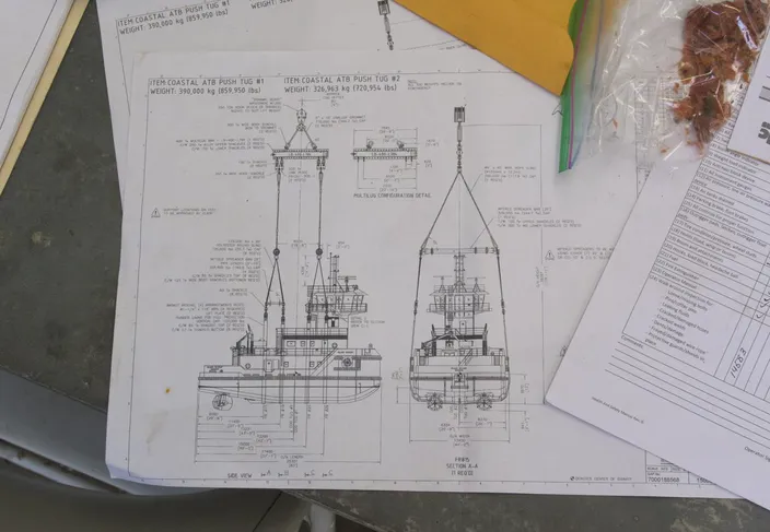 Detailed drawings and work plan were prepared in advance. (Photo: Haig-Brown / Cummins)